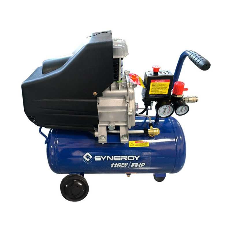 Compresor Direct Drive 20 L 2 Hp 120 V + Pistola + Manguera