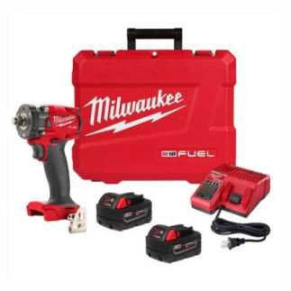 Llave De Impacto Compacta 1/2" 18 V Fuel + 2 Baterías 5 A
