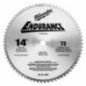 Sierra Circular 14 X 72 Dientes Corte En Seco N.R.