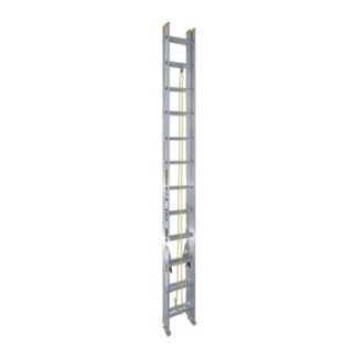 Escalera De Extensión Tipo Iii De Aluminio Con 24 Peldaños