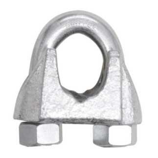 Perro De Hierro Maleable Para Cable De Acero 1/8"
