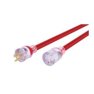 Extensión reforzada aterrizada 6 m 3x12 AWG, Volteck 46553