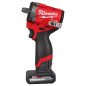 Llave de Impacto Compacta 1/2" 12 V FUEL + 2 baterías + estuche MILWAUKEE 2563-22