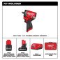Llave de Impacto Compacta 1/2" 12 V FUEL + 2 baterías + estuche MILWAUKEE 2563-22