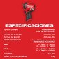Llave de Impacto Compacta 1/2" 12 V FUEL SOLO EQUIPO Milwaukee 2563-20