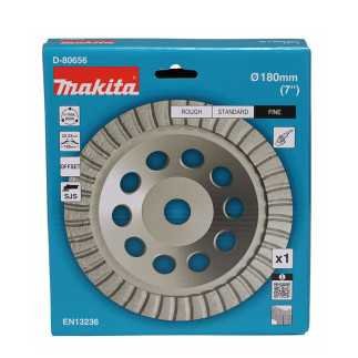 Copa De Diamante 7" Turbo Para Desbaste Y Pulido Conc. MAKITA D80656