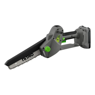 Motosierra Inalámbrica 420W Brushless 8" C/ Bat 20 V Y Cargador NITRO MSB101