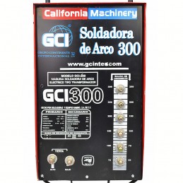 Soldadora De Electrodo 300 Amperes California Machinery Gci300Cf GCI300CF CALIFORNIA MACHINERY