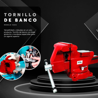 Tornillo de Banco Industrial 6" ADIR 10892