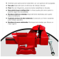 Tornillo de Banco Industrial 6" ADIR 10892 Tornillo de Banco Industrial 6" ADIR 10892