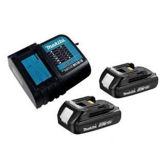 Combo Rotomartillo + Atornillador 18 V BL + 2 baterías 1.5 A MAKITA DLX2336SYX