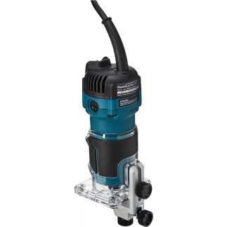 Router 1/4" 530 W 35,000 rpm + guías MAKITA MT M3700B