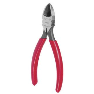 Pinza para electricista con mango rubber grip de 6-1/64" corte diagonal Urrea 206G
