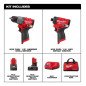 Combo Taladro + Atornillador + 2 Baterías 12 V Fuel + Bolsa