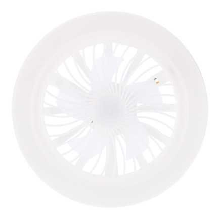VENTILADOR DE TECHO MULTIPOSICIONES LUZ LED CONTROL REMOTO 30 W B