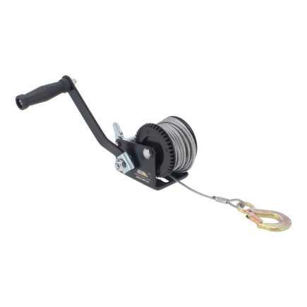 malacate de nivela con cable 650 lb