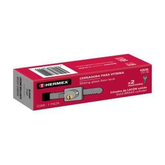 Cerradura Vitrina Hermex Trup-43535