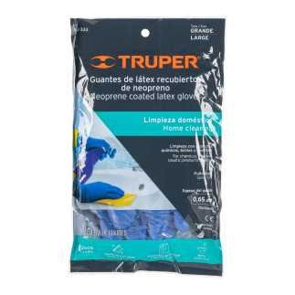 Guantes De Látex Reforzados Grandes Truper 15269