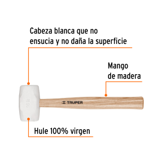 Mazo De Hule 16 Oz, Truper TRUP-16931