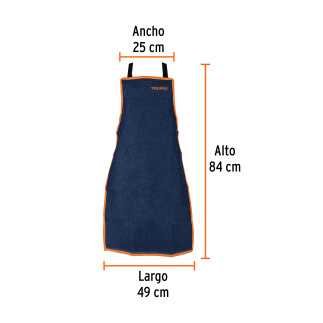 Protección Para Soldar, Peto De Mezclilla, Truper TRUP-100825
