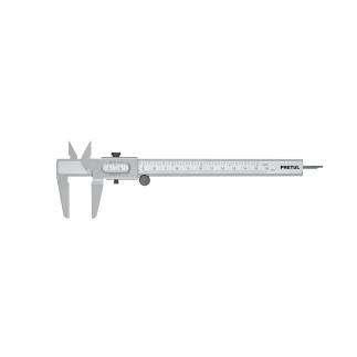 Calibrador Vernier de 6', Pretul 21455
