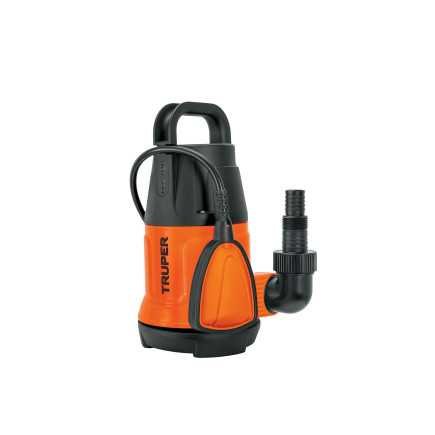 Bomba sumergible plastica para agua limpia 1/2 HP, Truper TRUP-12601
