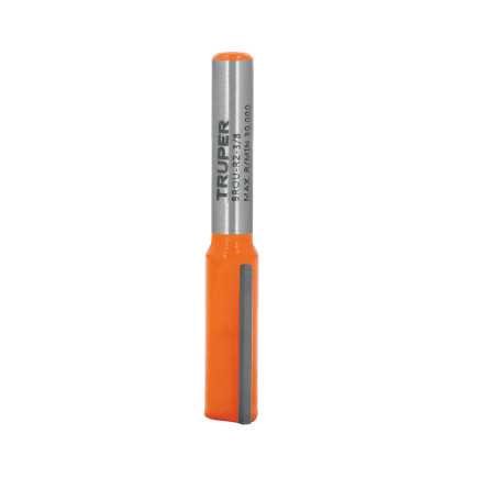 Broca para router, recta 2 filos, 3/8' TRUPER TRUP-11455