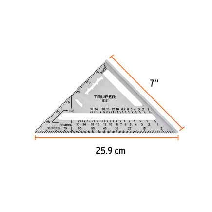 Escuadra 7' de aluminio para muros de yeso, Truper TRUP-15131