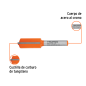Broca para router, recta 2 filos, 1/2' TRUPER TRUP-11456 Broca para router, recta 2 filos, 1/2' TRUPER TRUP-11456
