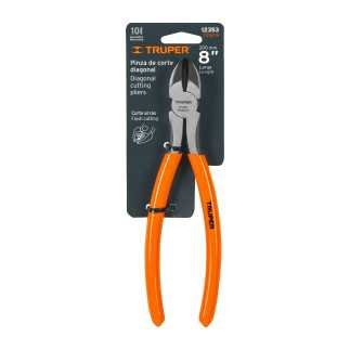 Pinza De Corte Diagonal 8' Mango De Pvc, Truper