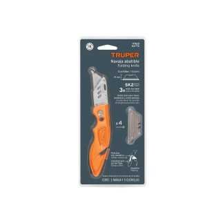 Navaja Abatible 7' Cuerpo De Aluminio Y Acero Inox, Truper