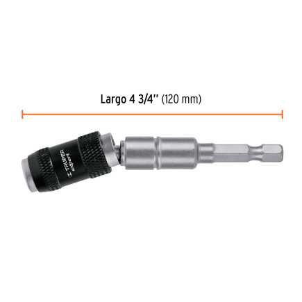 Adaptador Articulado De 120 Mm Magnético Para Puntas, Expert Truper 101965