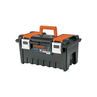 Caja plástica 19", broche metálico TRUPER 11811
