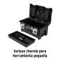 Caja plástica 19", broche metálico TRUPER 11811 Caja plástica 19", broche metálico TRUPER 11811