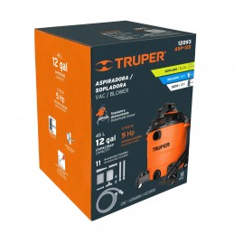 Aspiradora de 12 galones Truper 12093 TRUP-12093 TRUPER