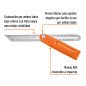 Escuadra 10" Falsa De Acero Inoxidable Truper 14382