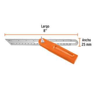 Escuadra 10" Falsa De Acero Inoxidable Truper 14382