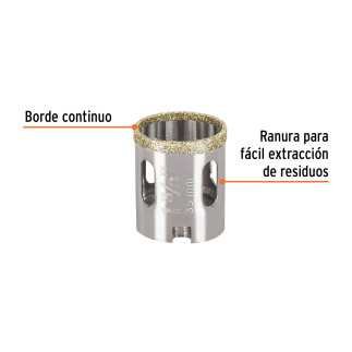 Broca sierra Diamante 1-3/8" TRUPER 17129