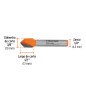 Broca para router, corte en 'V', 3/8' TRUPER TRUP-11465