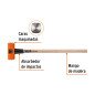 Marro Octagonal 16 Lbs. Truper 16515 Mango Madera 36