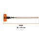 Marro Octagonal 16 Lbs. Truper 16515 Mango Madera 36