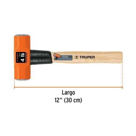 Marro Octagonal 4 Lbs. Truper 16508 Mango Madera 12"