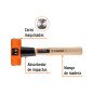 Marro Octagonal 3 Lbs. Truper 16507 Mango Madera 12" Marro Octagonal 3 Lbs. Truper 16507 Mango Madera 12"