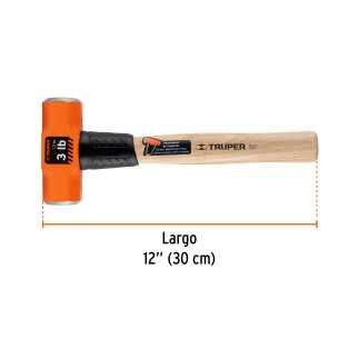 Marro Octagonal 3 Lbs. Truper 16507 Mango Madera 12"
