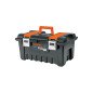 Caja plástica 22" c/compartimentos, broche metálico TRUPER TRUP-11812