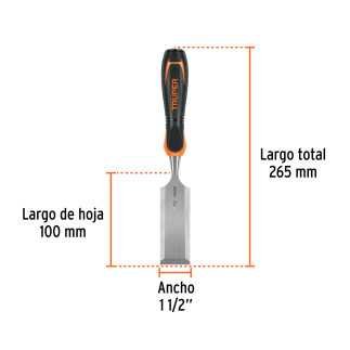 Formón 1-1/2' Mango Comfort Grip, Truper