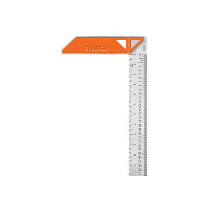 Escuadra 12' para carpintero con mango 100% de aluminio TRUP-14376