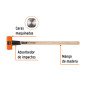 Marro octagonal 10 lb, mango de madera 36 Truper 16512