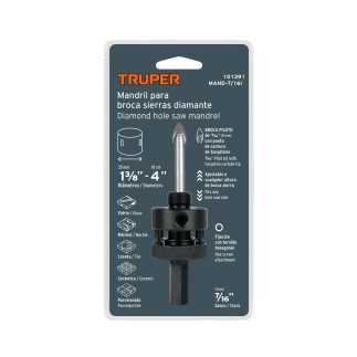 Mandril Para Brocasierra Diamante Con Rosca 7/16" Trup-101391