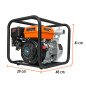 Motobomba Autocebante 2' X 2' A Gasolina 7 Hp Truper